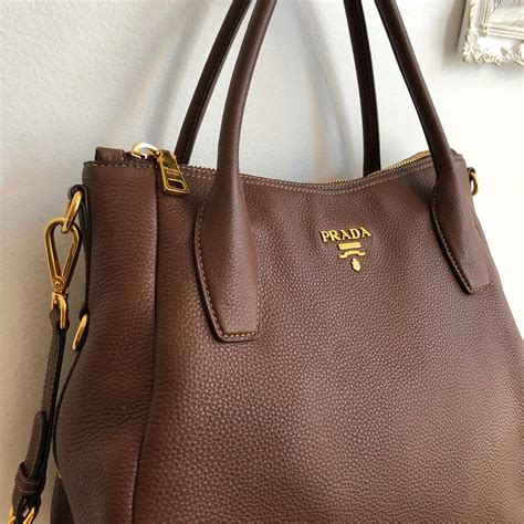 prada leather bag with strap